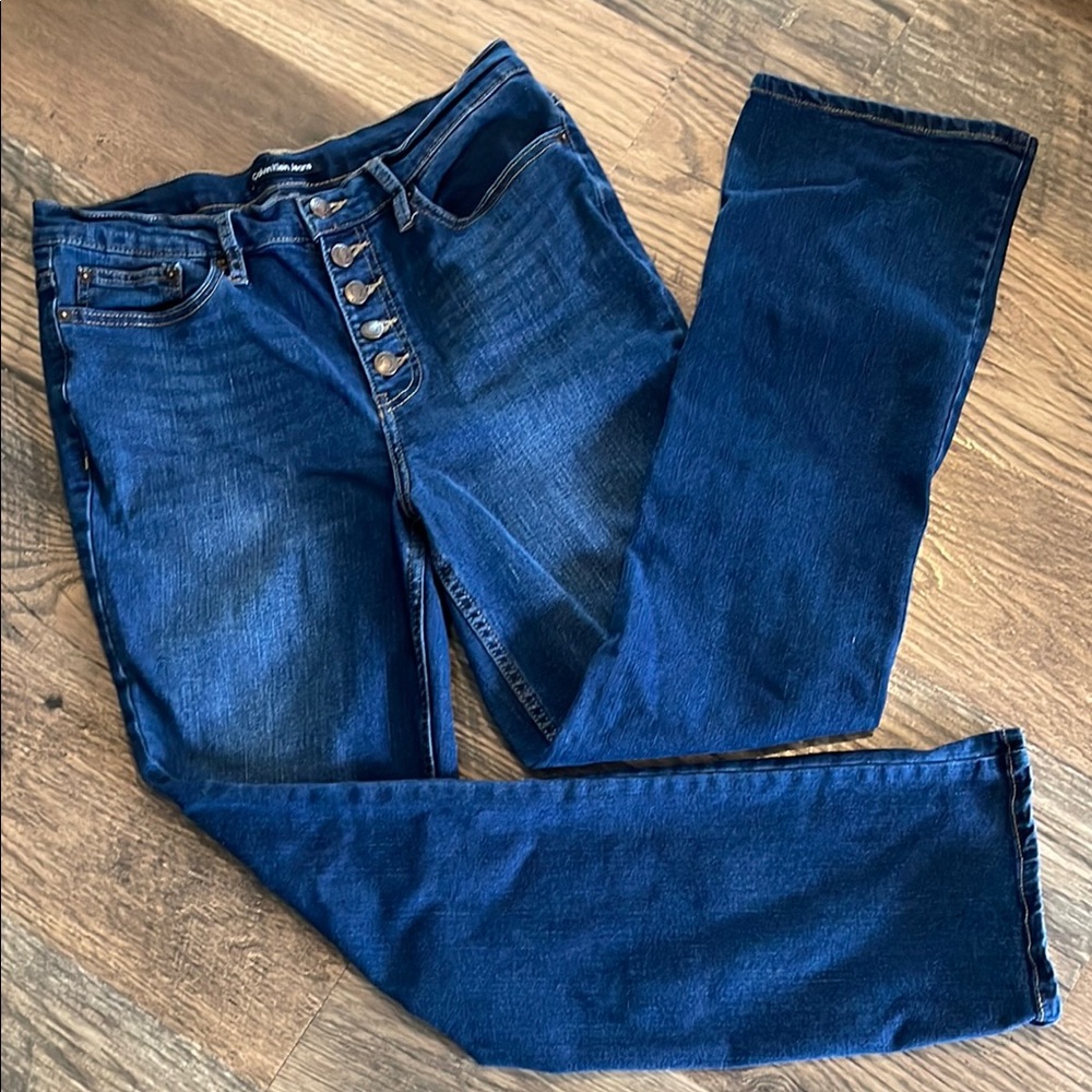Calvin Klein Jeans Women's Boot Cut - Dark Blue